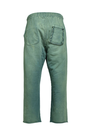 ARMY SWEAT PANTS AGED / AGED GRN