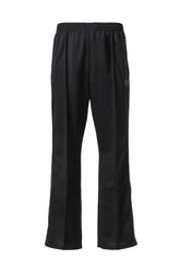 BOOT-CUT TRACK PANT - POLY SMOOTH / BLK