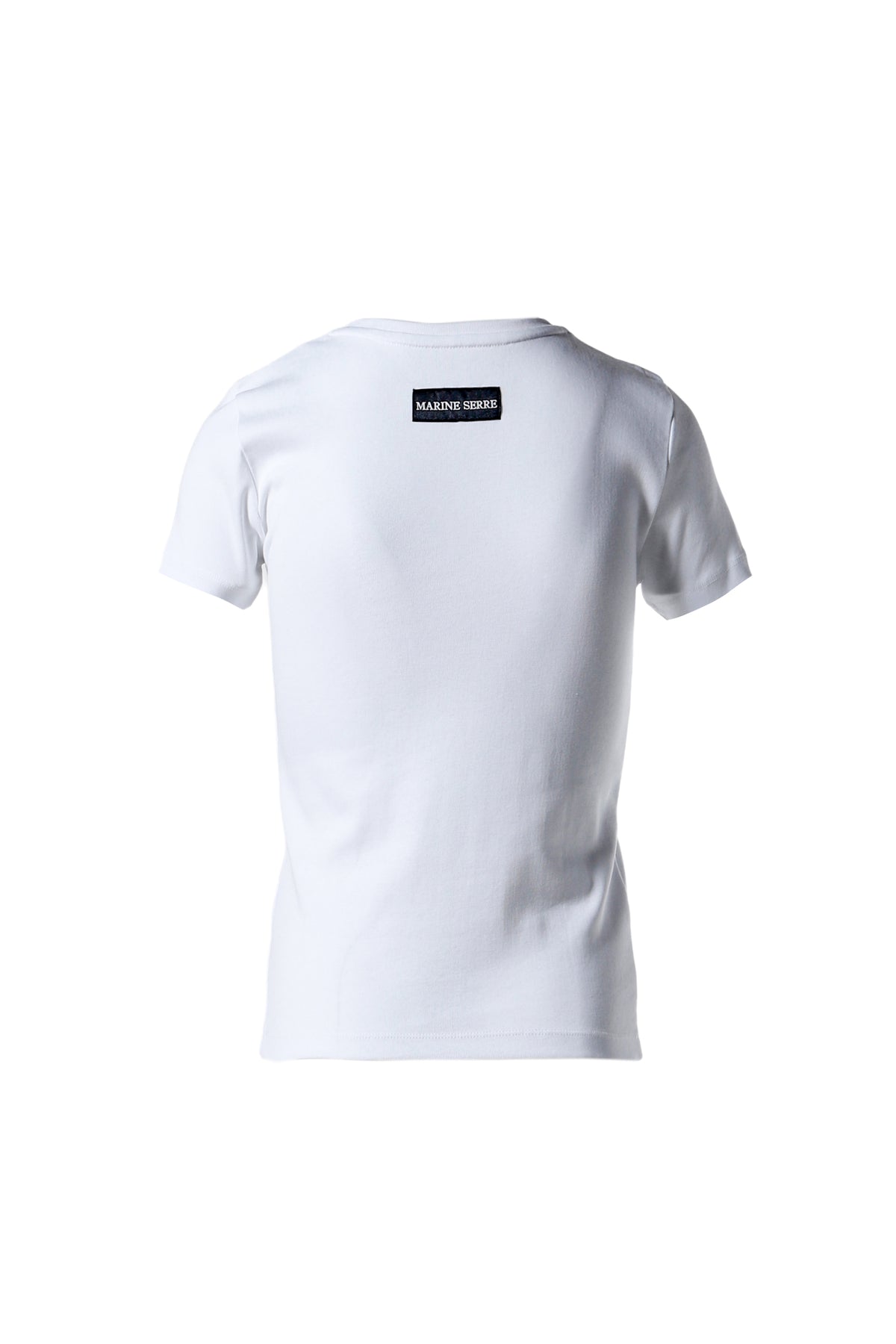 ORGANIC COTTON 1X1 RIB T-SHIRT / WH10 WHT