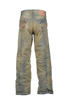 EBISU JEANS / DIRTY YEL