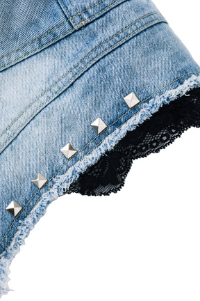 HEADWEAR-DENIM / BLU