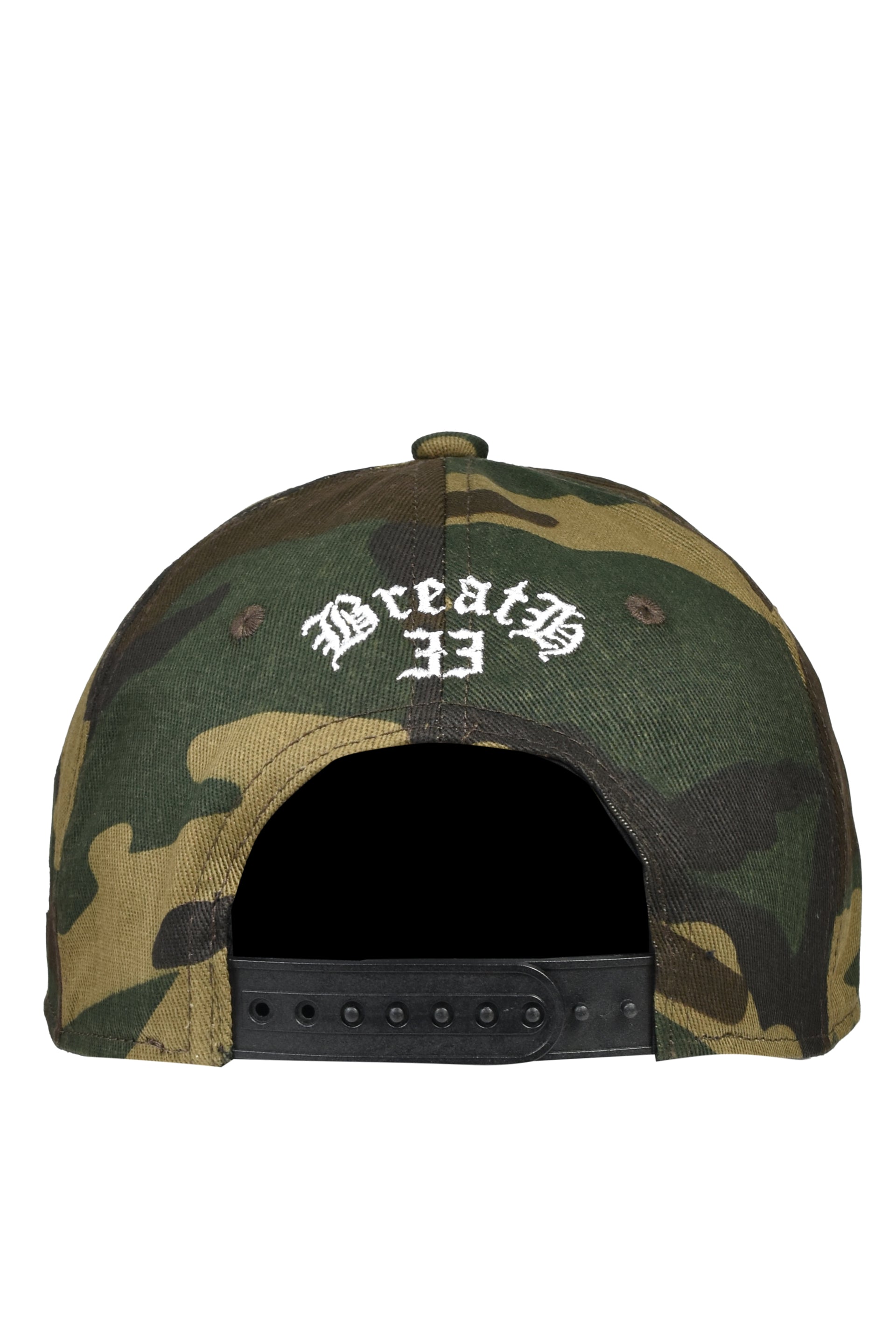 × STUDIO33 6 PANEL SNAPBACK CAP / CAMO