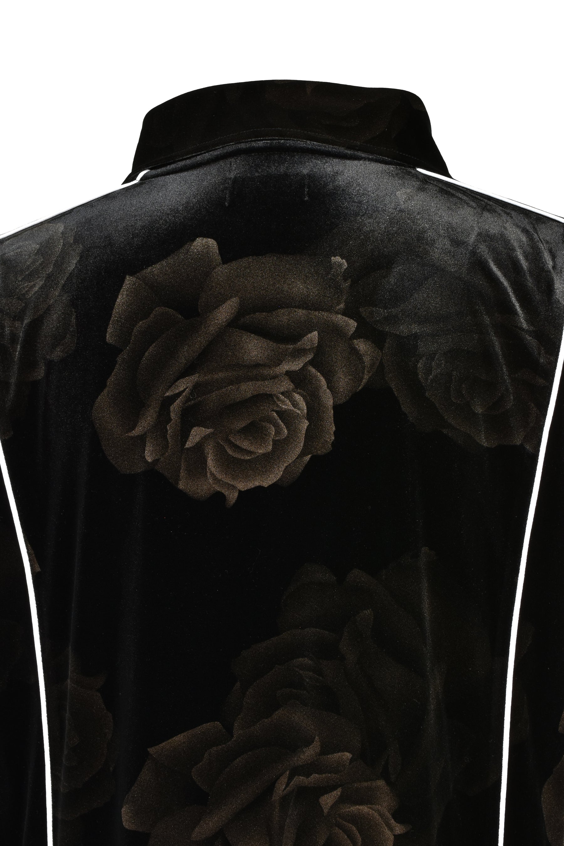 ROSE VELVET TRACK JACKET (20TH EXCLUSIVE) / BLK