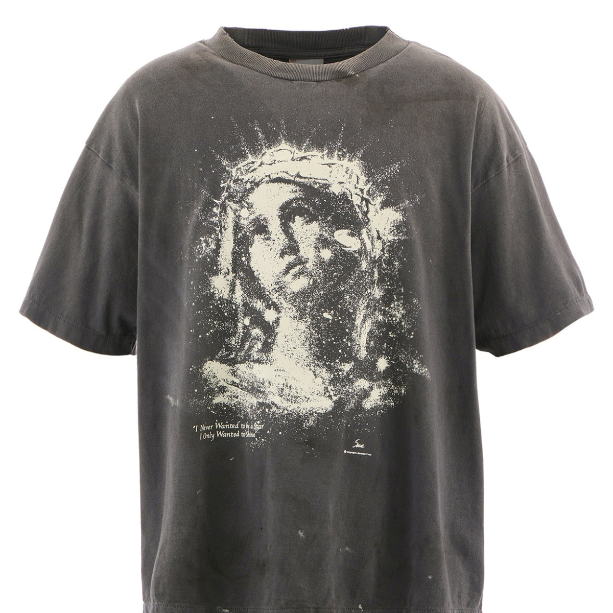SAINT Mxxxxxx セントマイケル LIFE MARIA TEE SAINT MXXXXXX(セントマイケル) 商品ページ - SS TEE LIFE MARIA / WHITE