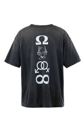 SS TEE/CANDLE / BLACK