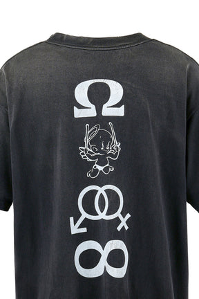 SS TEE/CANDLE / BLACK