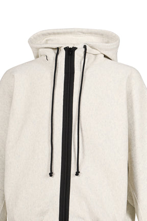 ZIP UP HOODIE / OAT 