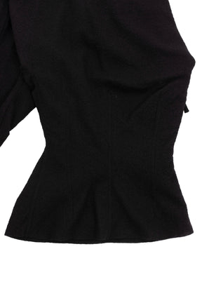 ONE SLEEVE TOP / BLK