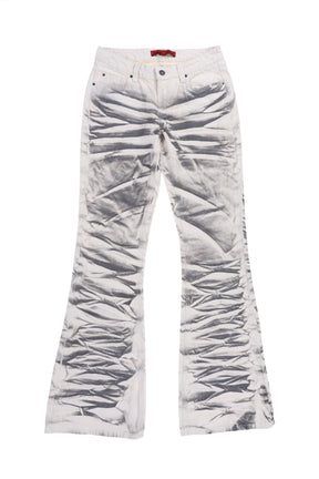 AIRBRUSH DRIFT JEANS / WHT