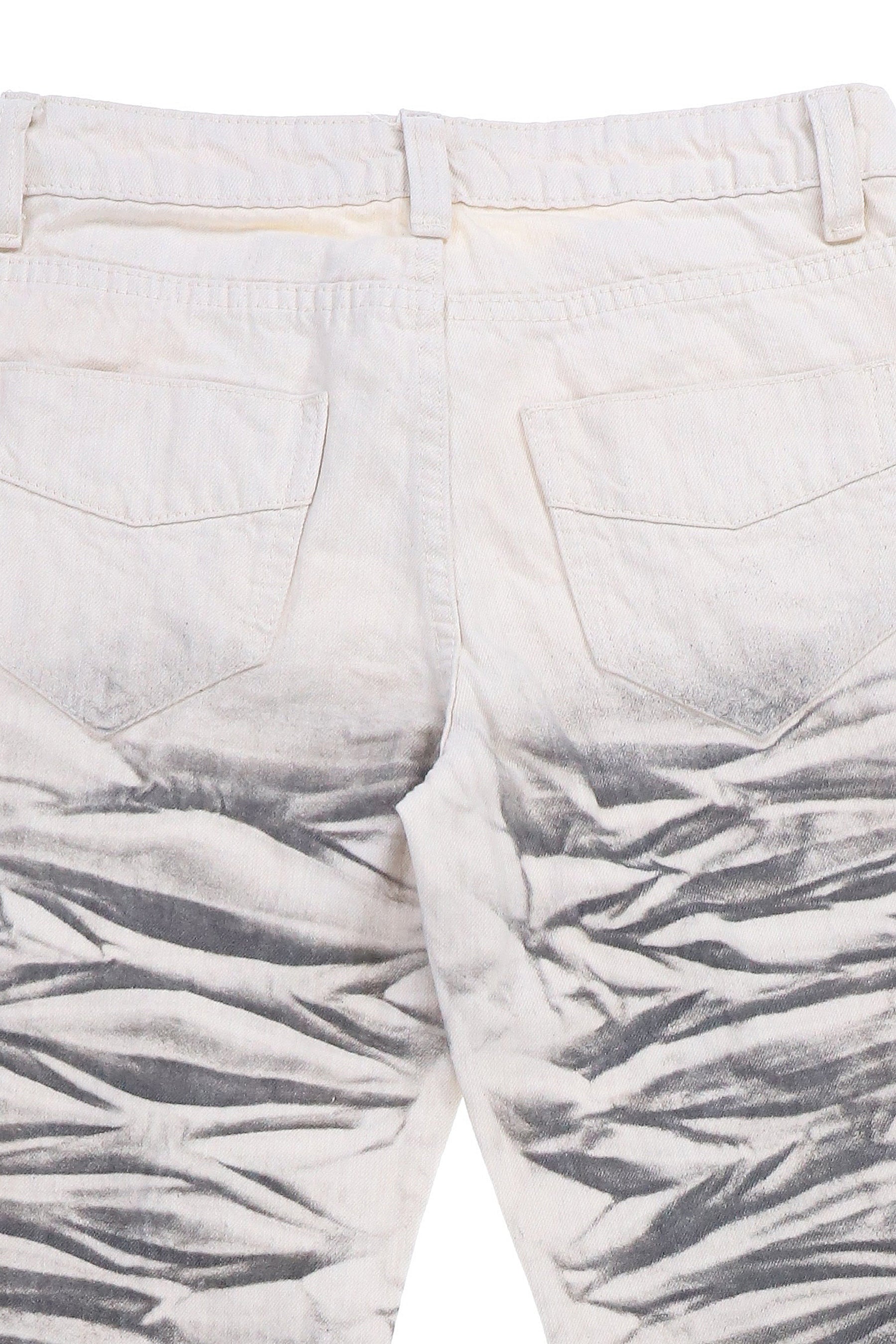 AIRBRUSH DRIFT JEANS / WHT