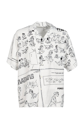 DISNEY MS / PC ALOHA COLLECTION ALOHA SHIRT / 101 DALMATIANS / WHT