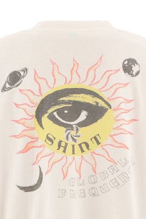 SAINT Mxxxxxx セントマイケル FW25 SS TEE/EYE / WHT - NUBIAN
