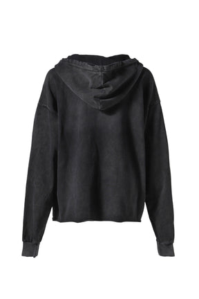 LOOSE FIT HOODIE / BLK