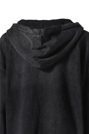 LOOSE FIT HOODIE / BLK