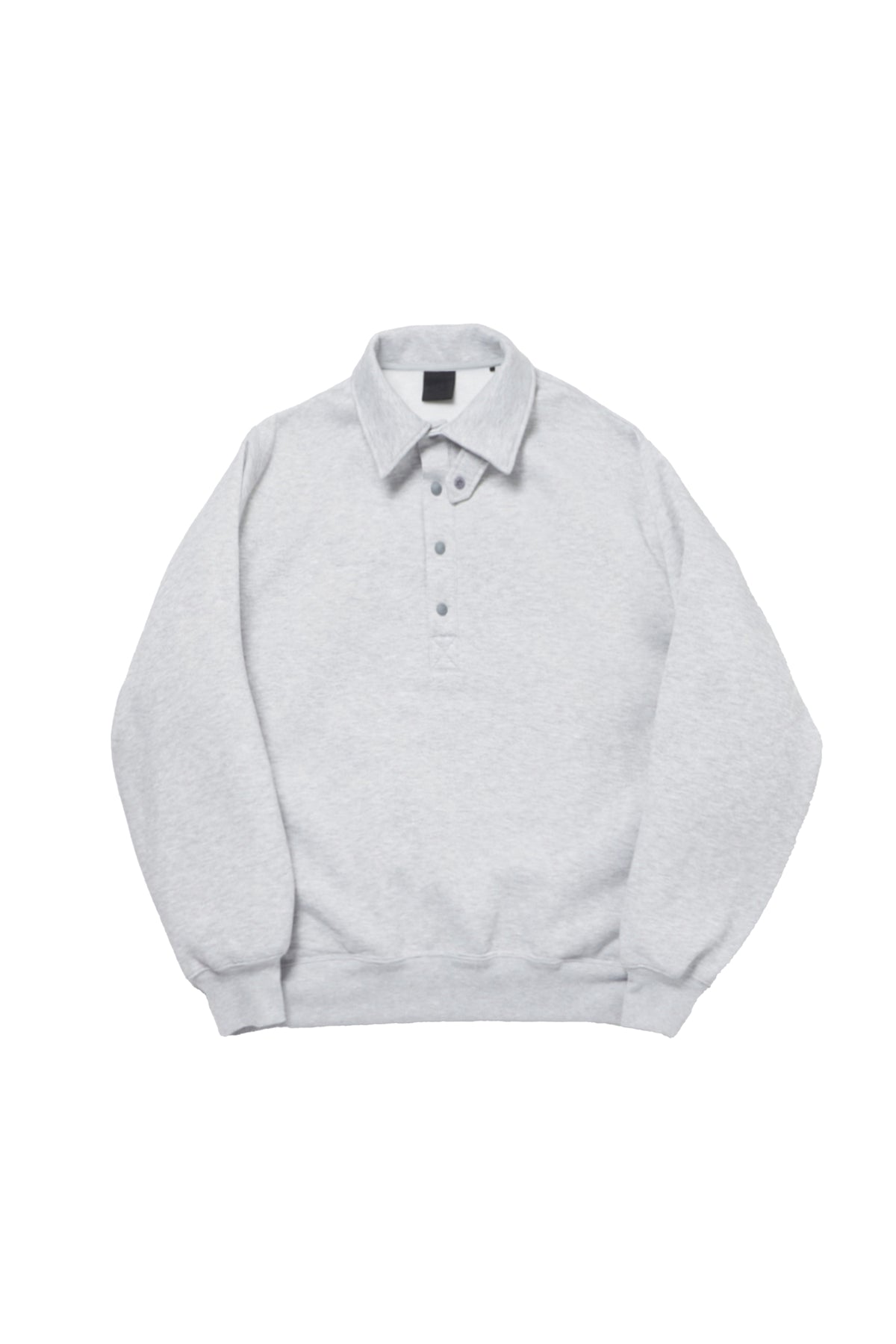 TECH SWEAT SNAP PULLOVER / TOP GRAY