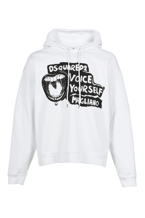 RELAX FIT HOODIE / WHT