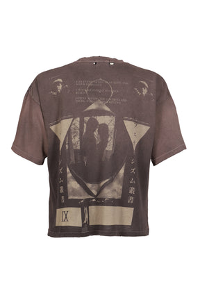 JEREMY T-SHIRT / WASHED BRW
