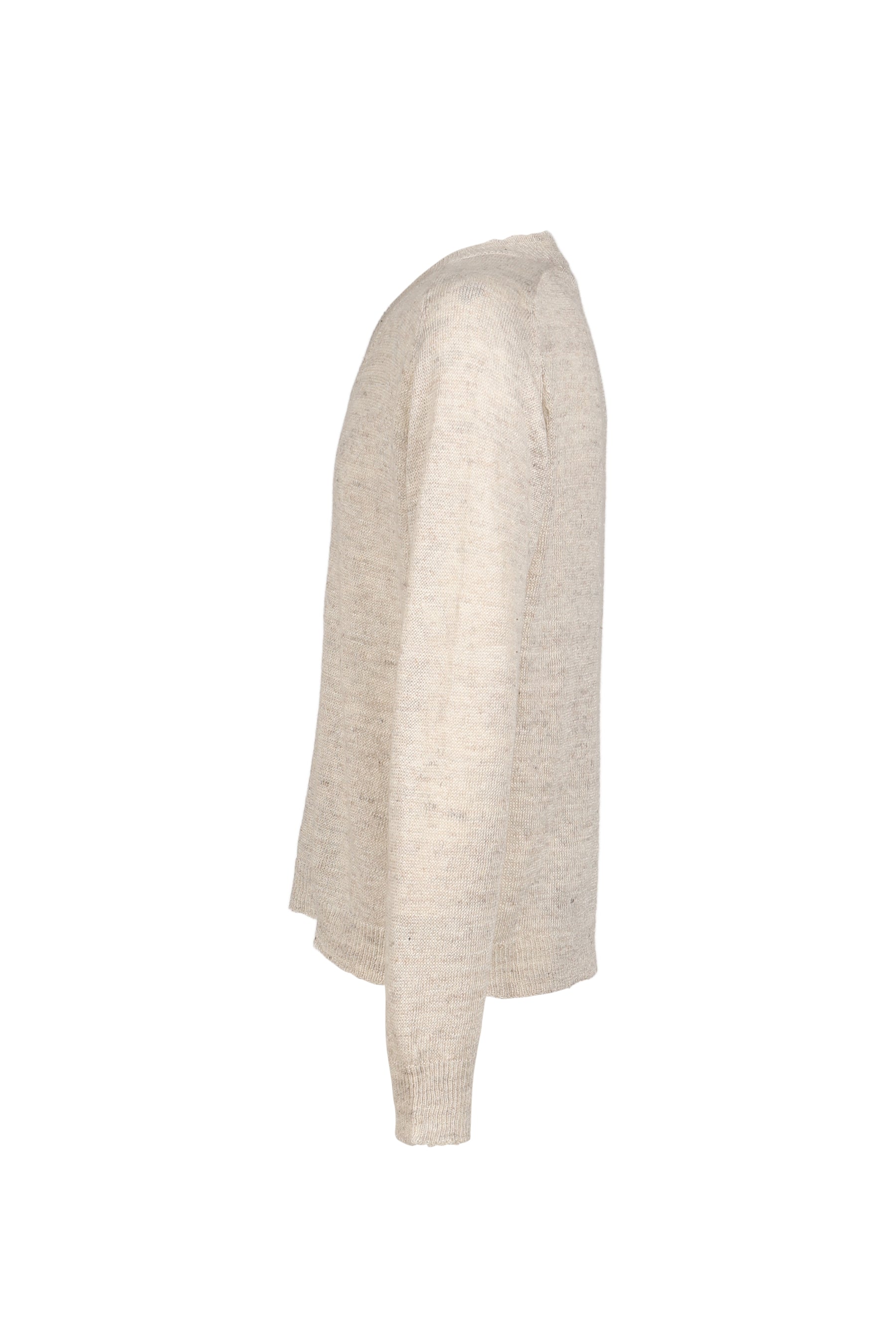 RUE V-NECK / SOFT ECRU CYCLONE