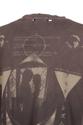 JEREMY T-SHIRT / WASHED BRW
