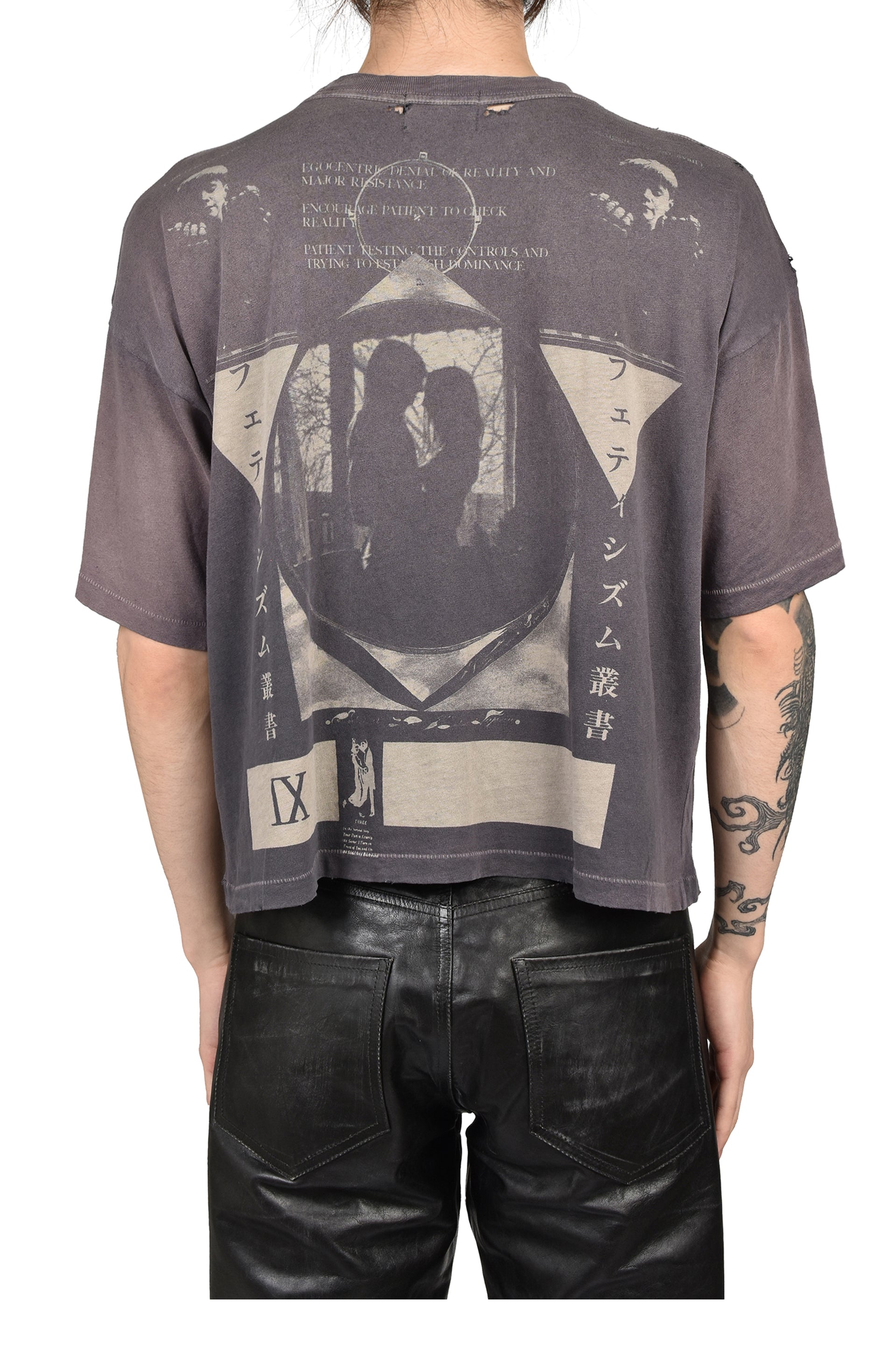 JEREMY T-SHIRT / WASHED BRW