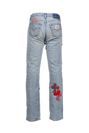 3D CROSS DENIM / INDIGO