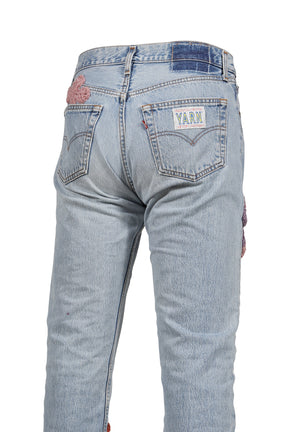 3D CROSS DENIM / INDIGO