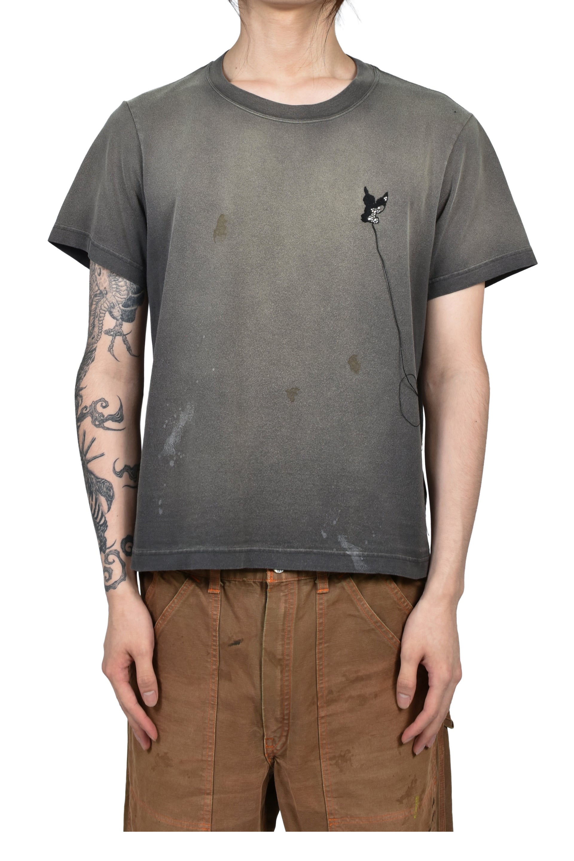 WASTED BLACK ANGEL T-SHIRT (20TH EXCLUSIVE) / BLK