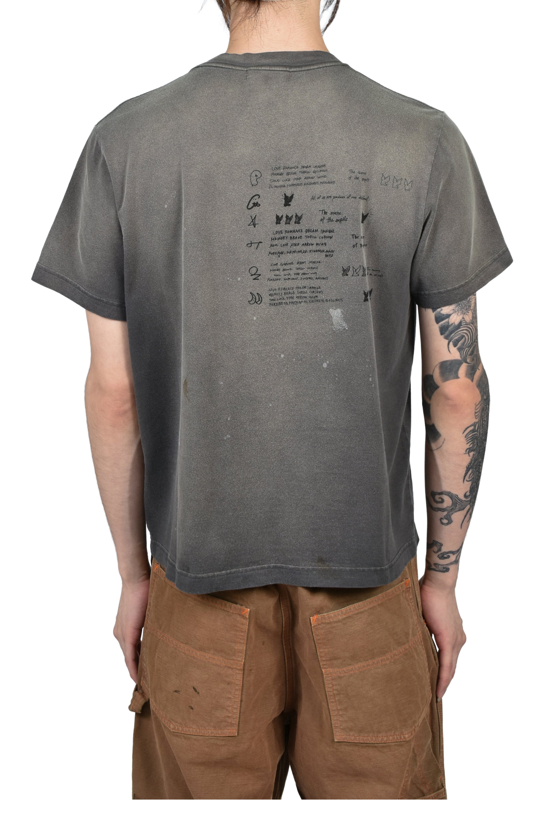 WASTED BLACK ANGEL T-SHIRT (20TH EXCLUSIVE) / BLK