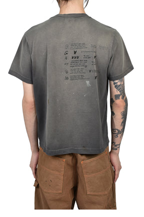 WASTED BLACK ANGEL T-SHIRT (20TH EXCLUSIVE) / BLK