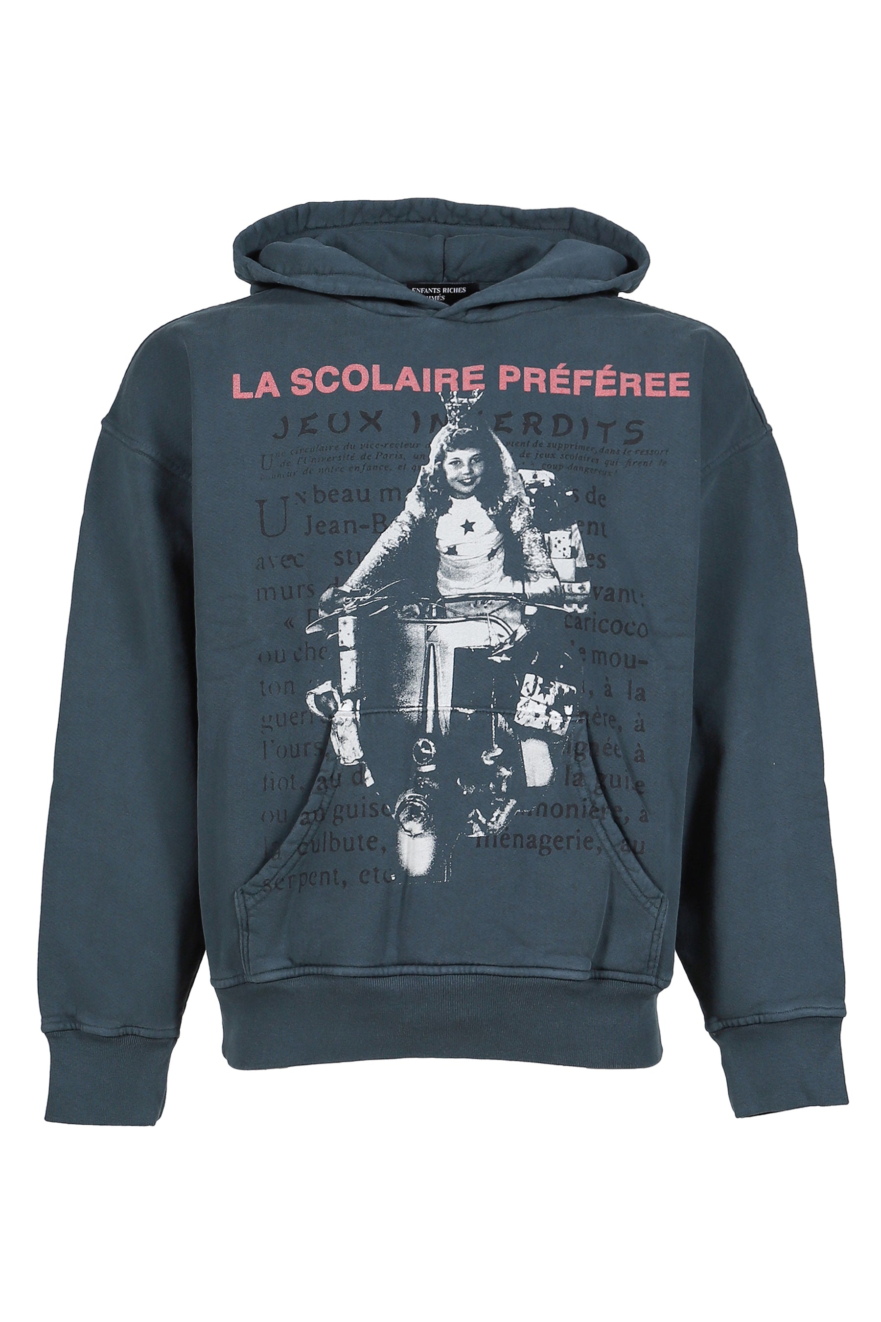 LA SCOLAIRE PR_F_REE HOODIE / DARK FOREST GRN