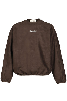 SIGNTATURE MODERN CREWNECK SWEATSHIRT W/PIPING / BRW