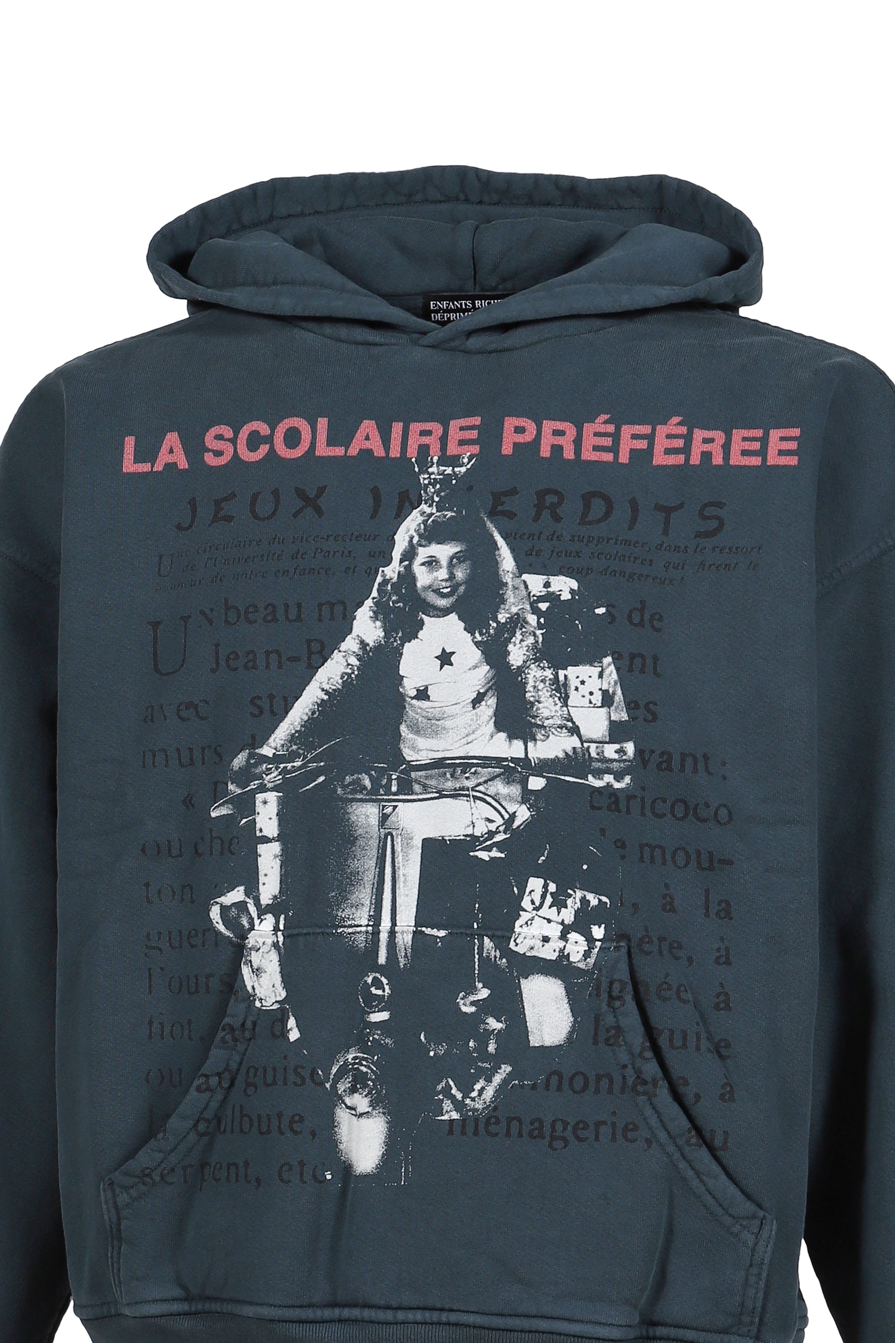 LA SCOLAIRE PR_F_REE HOODIE / DARK FOREST GRN