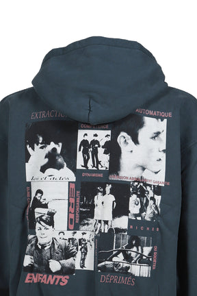 LA SCOLAIRE PR_F_REE HOODIE / DARK FOREST GRN