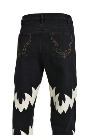 COWBOY PANTS / BLK