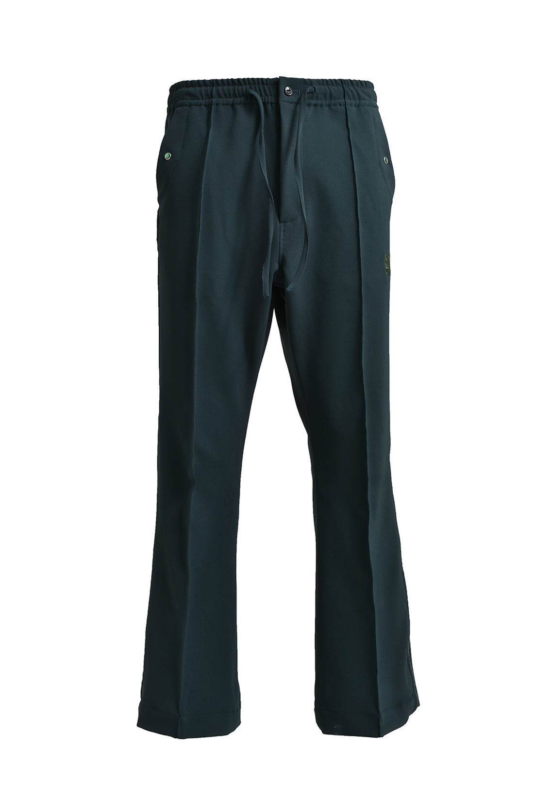 PIPING COWBOY PANT - POLY DOUBLE CLOTH / B-GRN