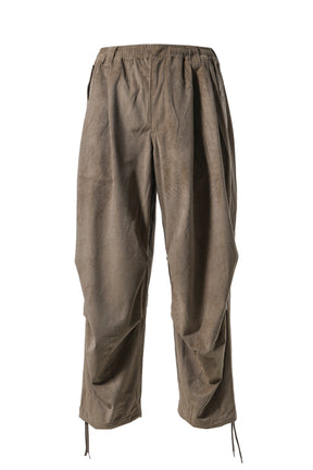 GEOMETRIC CORD SNOW PANTS / BRW