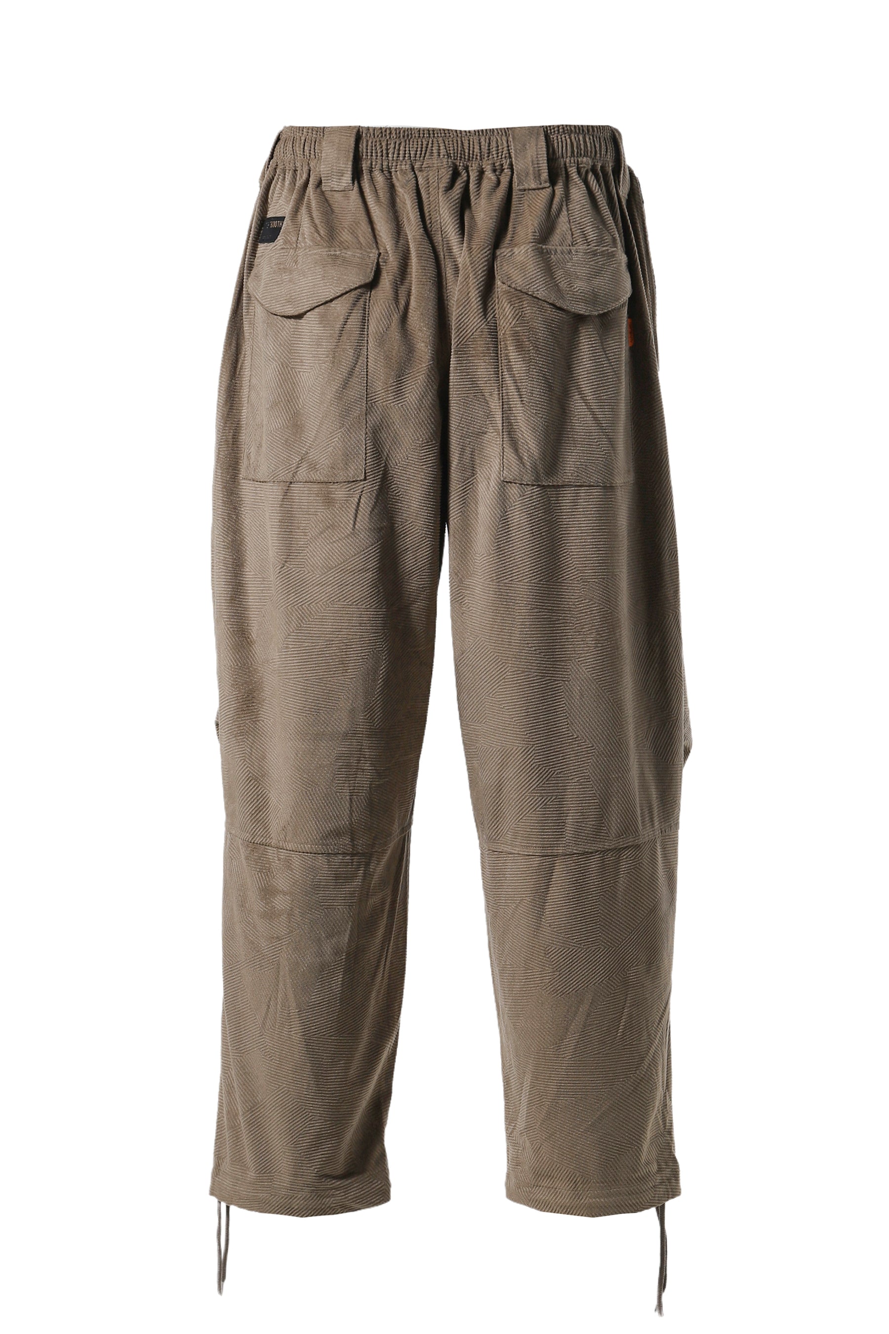 GEOMETRIC CORD SNOW PANTS / BRW