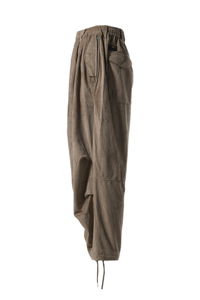 GEOMETRIC CORD SNOW PANTS / BRW