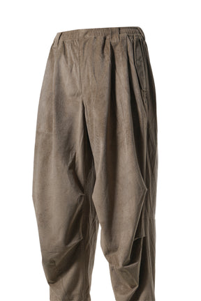 GEOMETRIC CORD SNOW PANTS / BRW