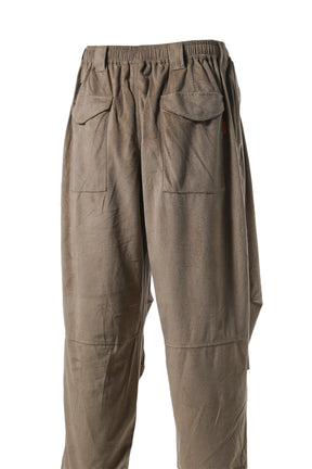 GEOMETRIC CORD SNOW PANTS / BRW