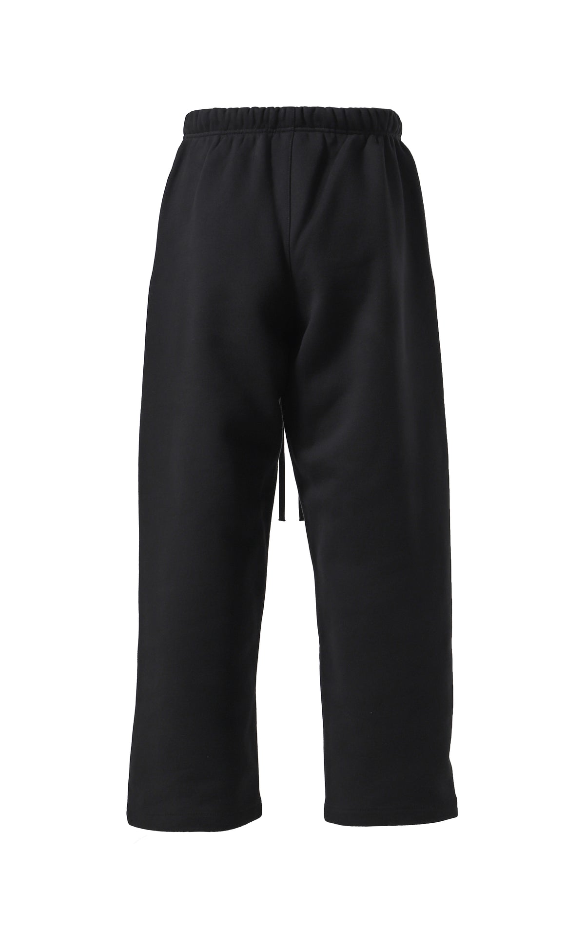 FLEECE RELAXED SWEATPANT / BLK