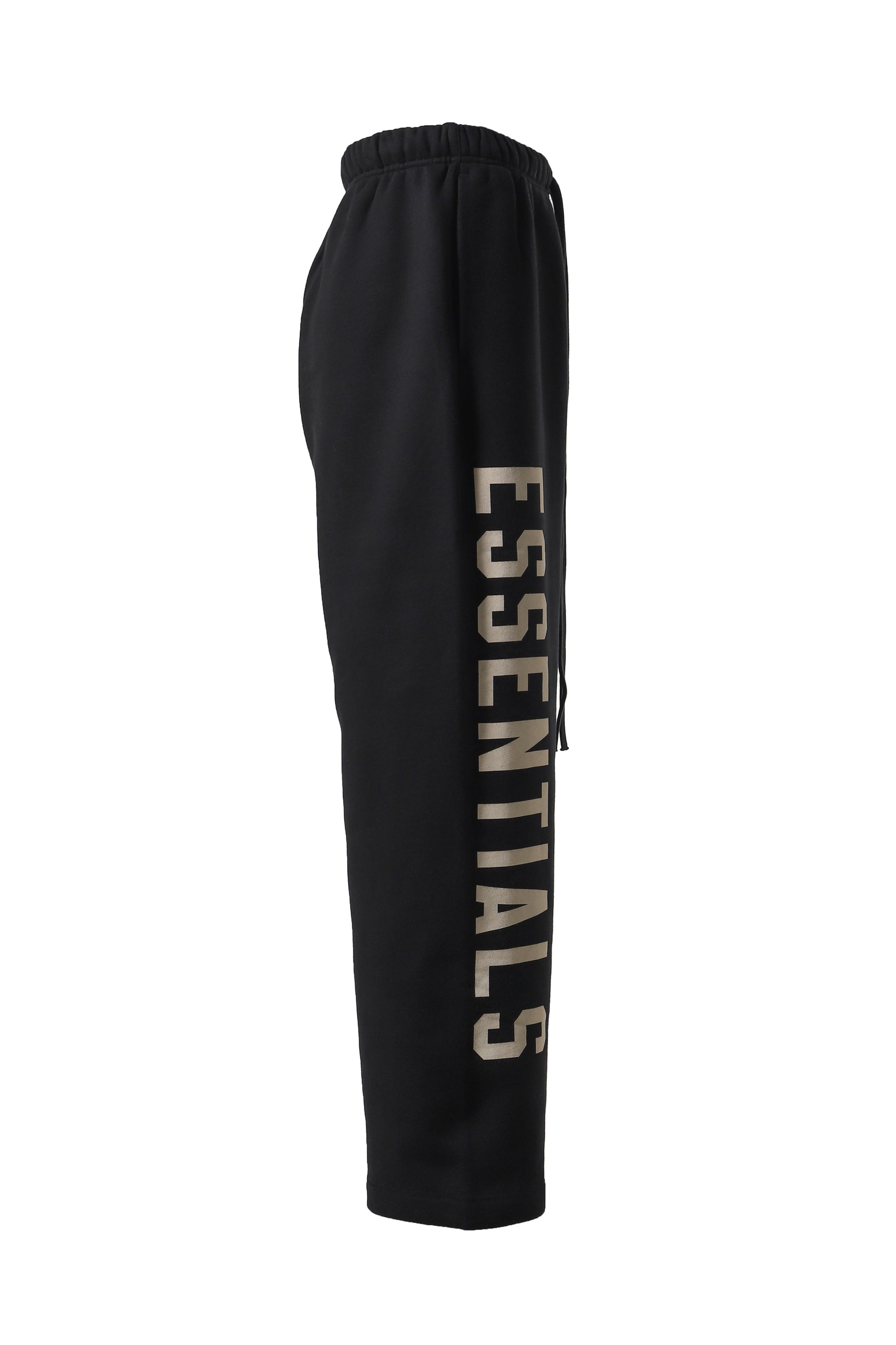 FLEECE RELAXED SWEATPANT / BLK