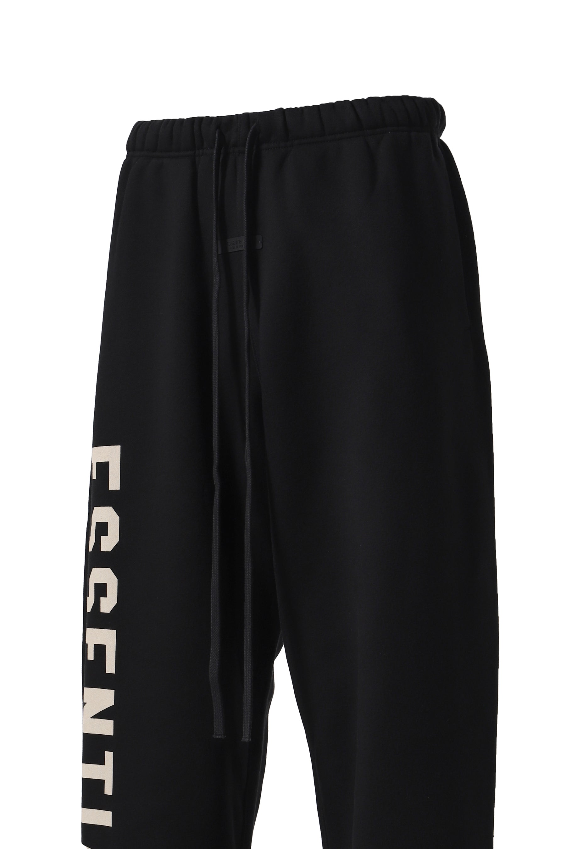 FLEECE RELAXED SWEATPANT / BLK