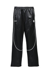 BH LOGO PIPING COATING PANTS / BLK