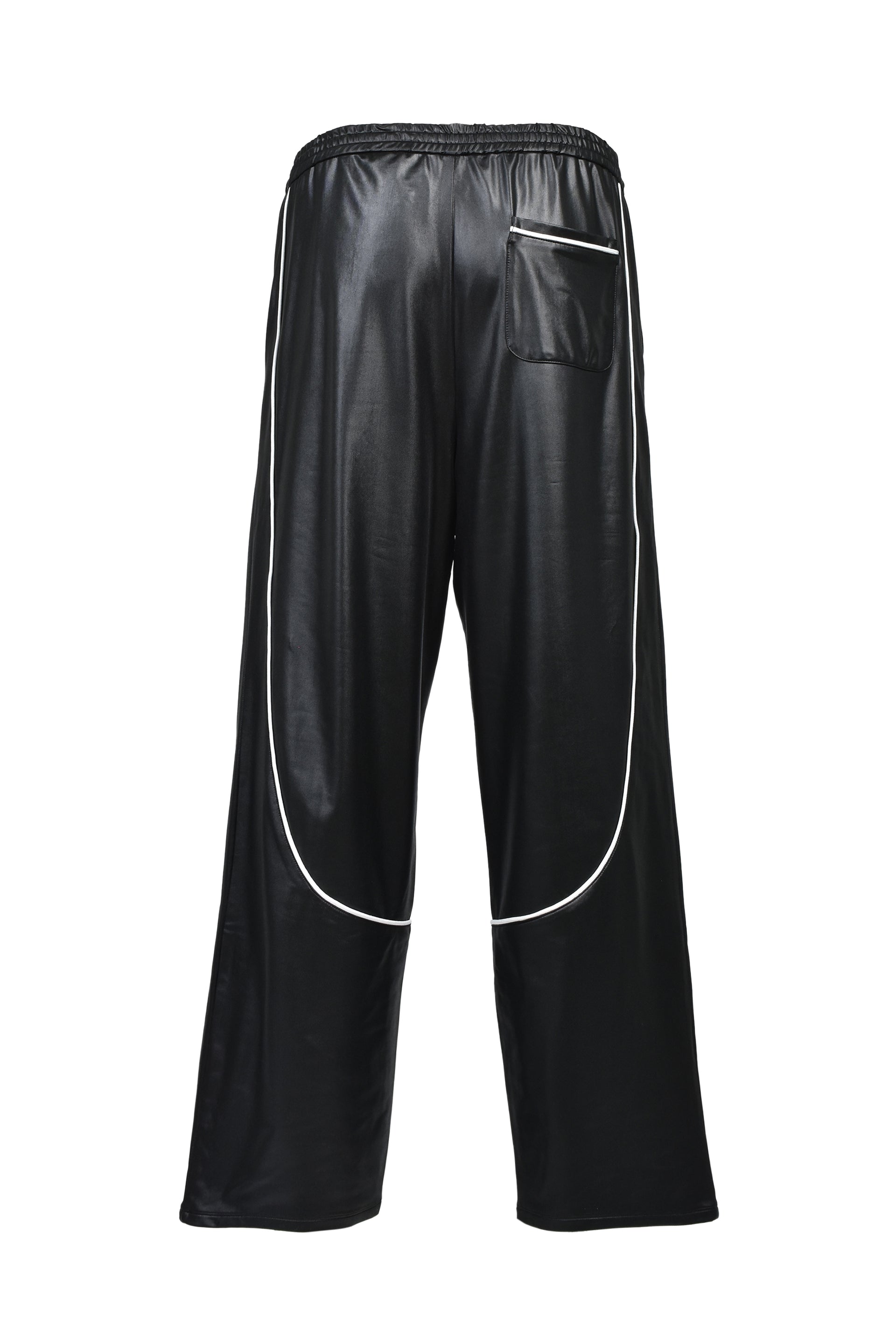 BH LOGO PIPING COATING PANTS / BLK