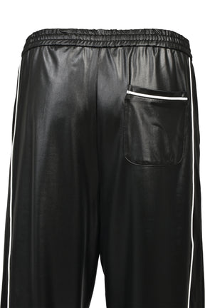 BH LOGO PIPING COATING PANTS / BLK