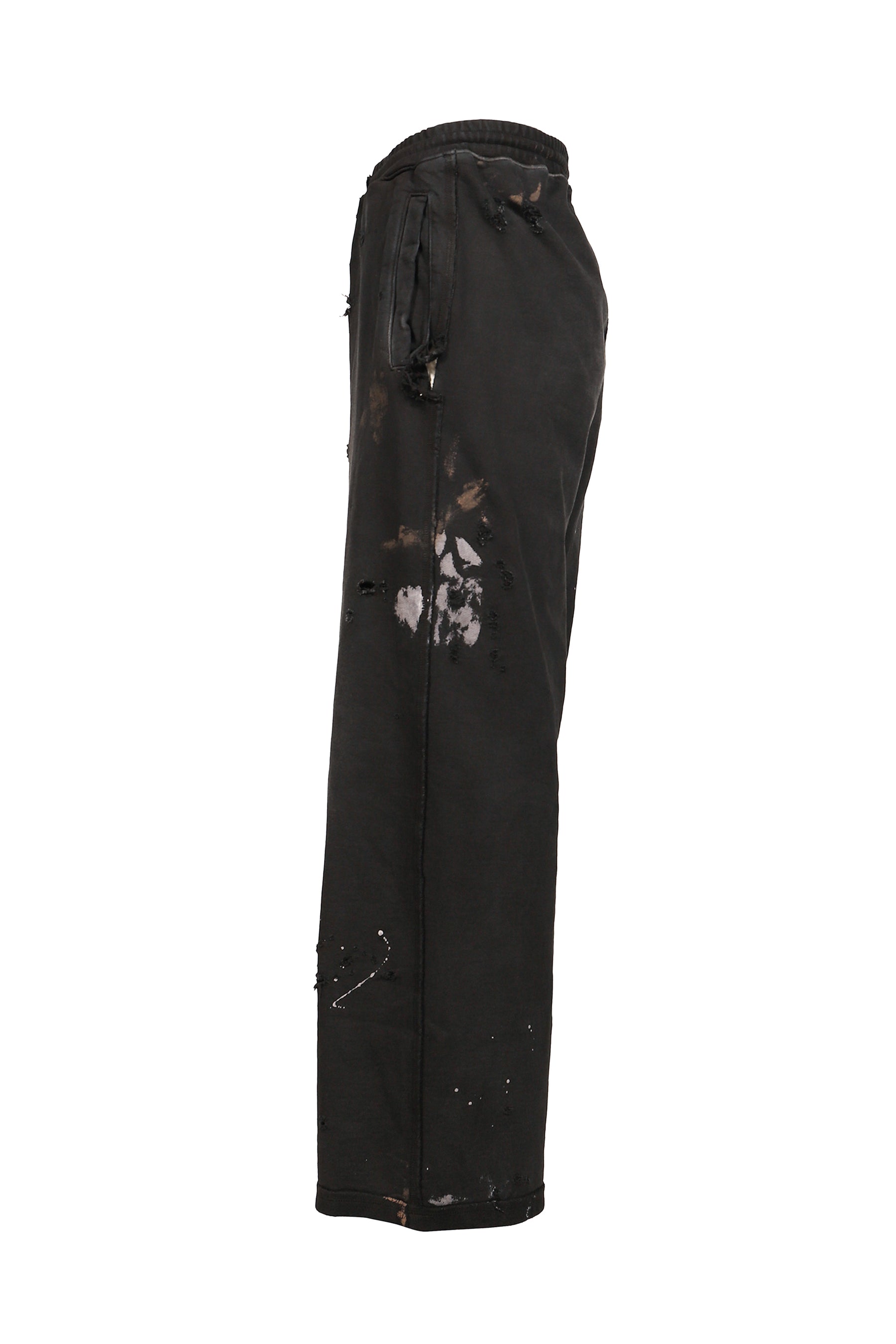 LUKE FLEECE SWEAT / BLK