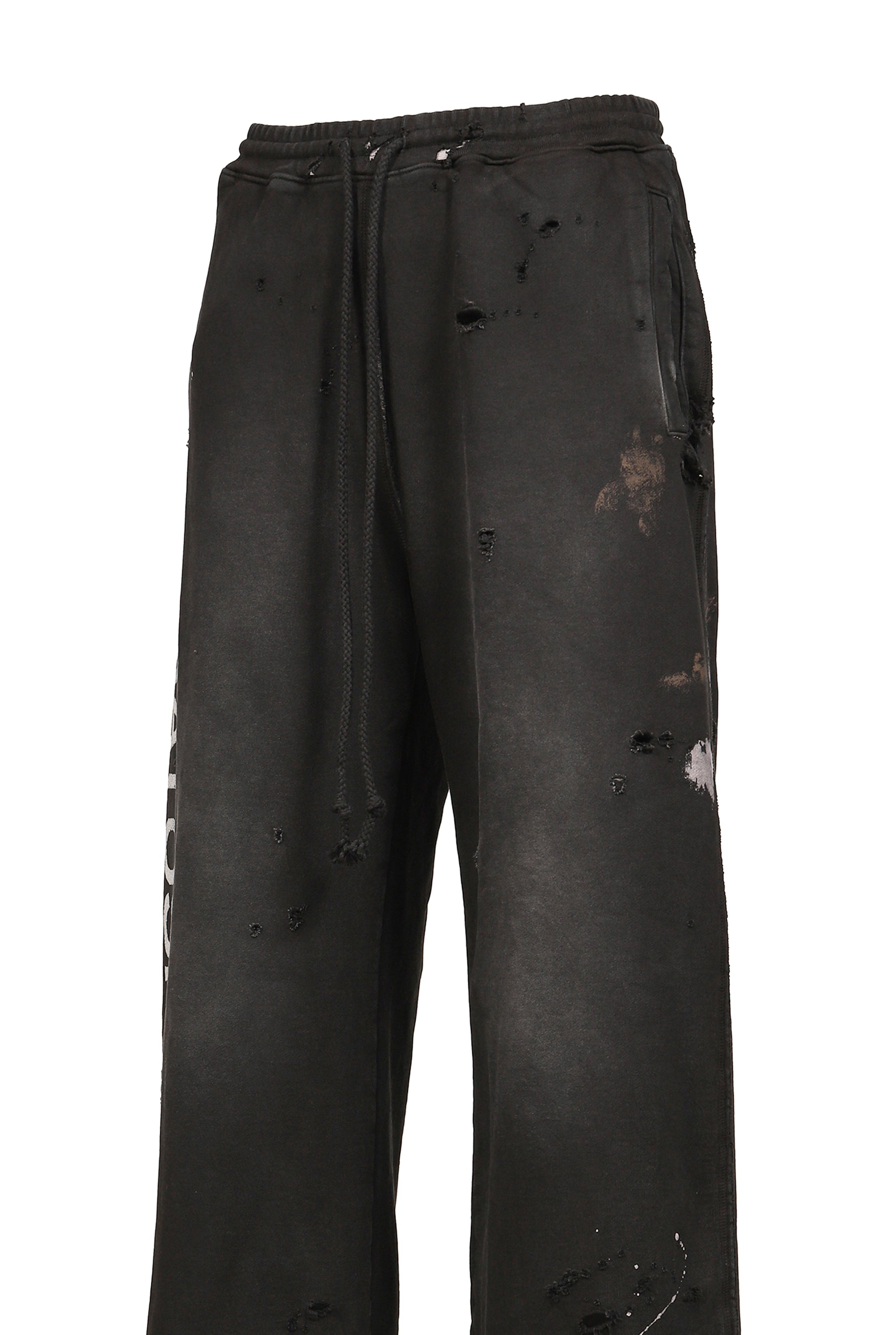 LUKE FLEECE SWEAT / BLK