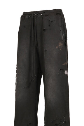 LUKE FLEECE SWEAT / BLK