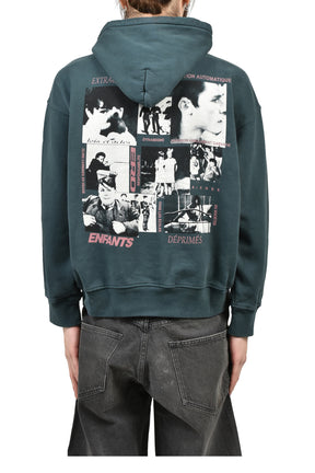 LA SCOLAIRE PR_F_REE HOODIE / DARK FOREST GRN